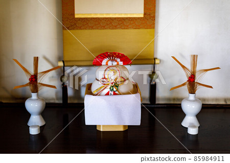 埼玉縣三好町指定有形文化財產舊池上家宅邸常駒鏡面 埼玉縣三好町指定有形文化財產舊池上家宅邸常駒鏡面 85984911