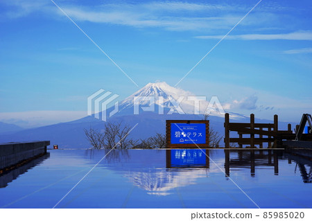 January Izunokuni 55 Ao Terrace Upside Down Fuji / Izunokuni Panorama Park 85985020
