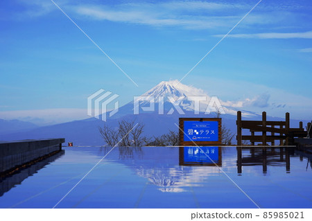 January Izunokuni 56 Ao Terrace Upside Down Fuji / Izunokuni Panorama Park 85985021
