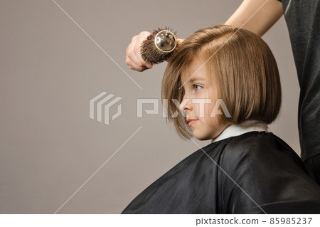 Child Model Bob Short Haircut Child Model Bob Short Haircut 85985237