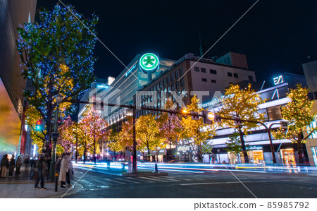Osaka Light Feast, Midosuji, Osaka City, Osaka Prefecture, near Shinsaibashi Osaka Light Feast, Midosuji, Osaka City, Osaka Prefecture, near Shinsaibashi 85985792