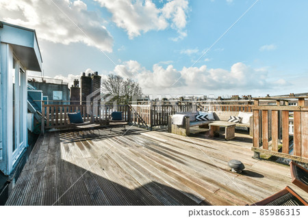 Exterior of the roof of the house with a delightful design 85986315