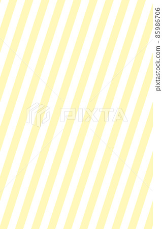 黃色和透明條紋背景。條紋圖案。對角條紋。 85986706
