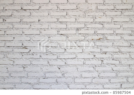 white brick wall pattern gray color of modern style white brick wall pattern gray color of modern style 85987504