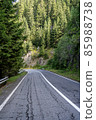 Transfagarasan Road - mountain road in Romanian Carpathian at summer 85988738