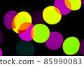 Colorful blurred lights 85990083