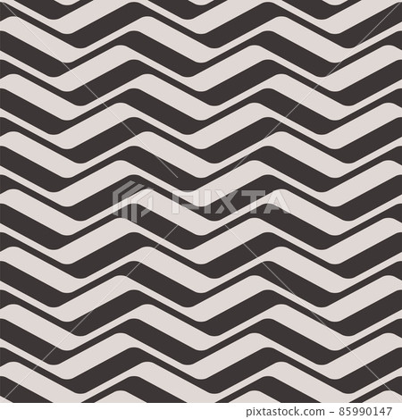 Zigzag Chevron Lines Seamless Background 85990147