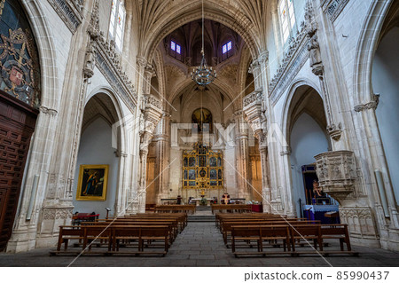 Interior of the Monastery of San Juan de los Reyes in the city of Toledo, Spain Interior of the Monastery of San Juan de los Reyes in the city of Toledo, Spain 85990437
