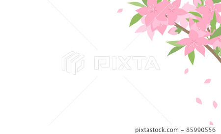 桃花插圖_frame_16:9 桃花插圖_frame_16:9 85990556