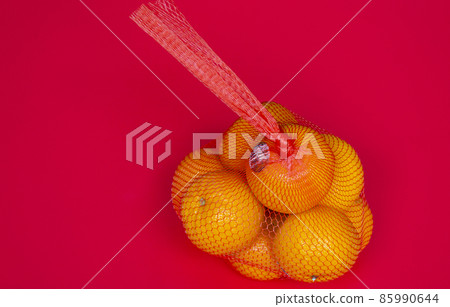Concept image of the chinese new year. Mandarin orange Concept image of the chinese new year. Mandarin orange 85990644