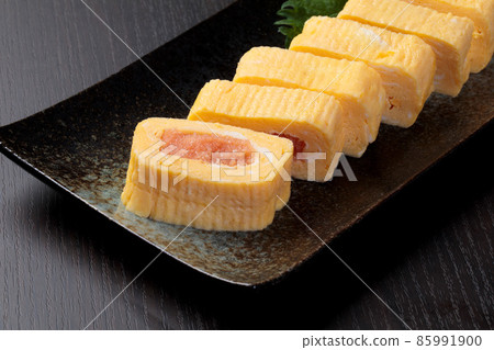 Rolled egg with mentaiko Rolled egg with mentaiko 85991900