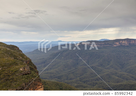 Photograph of Jamison Valley in the Blue Mountains in Australia Photograph of Jamison Valley in the Blue Mountains in Australia 85992342