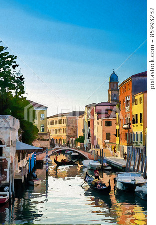 Venice City Hand Drawn Pencil Sketch Illustration Stock Illustration -  Download Image Now - Venice - Italy, Architecture, Art - iStock