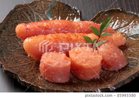 盤子上的辣鱈魚子 85993380