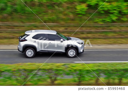 Car image: A panning shot of a running car Toyota Yaris Cross Car image: A panning shot of a running car Toyota Yaris Cross 85993468