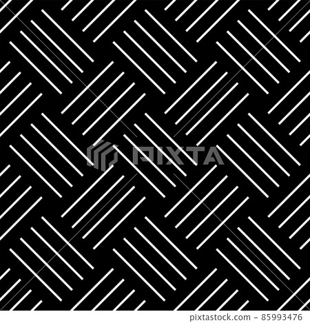 Seamless geometric diagonal lines pattern. 85993476