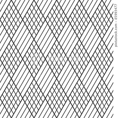 Abstract seamless geometric diamonds lattice pattern. Abstract seamless geometric diamonds lattice pattern. 85993477