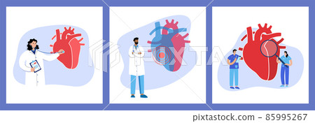 Heart medical set 85995267