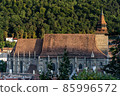 View of the old town of romanian city brasov taken from the white tower. 85996572