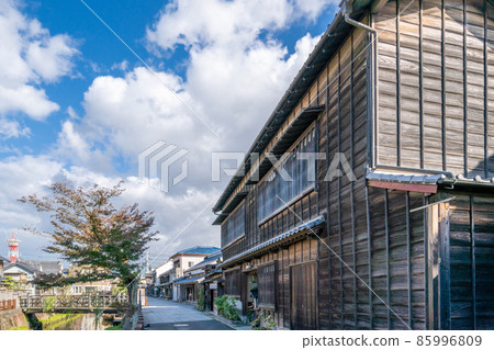 豐橋小野川沿岸町屋佐原市街景 豐橋小野川沿岸町屋佐原市街景 85996809