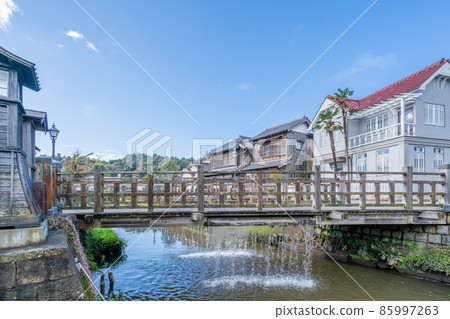 Sawara Townscape Toyohashi Bridge Jarja Bridge Falling Water 100 Soundscapes of Japan You Want to Keep 85997263