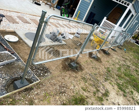 American fence construction DIY 85998821