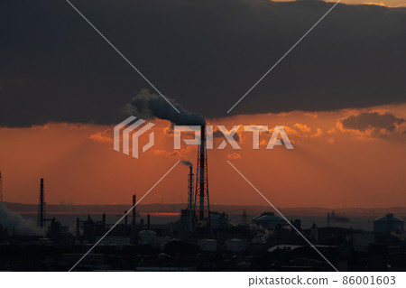 Yokkaichi Factory Morning glow Asahi Yokkaichi Factory Morning glow Asahi 86001603