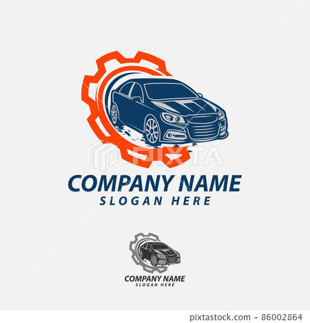 Auto Repairing Logo Vector. Automotive and Transportation Logo template 86002864