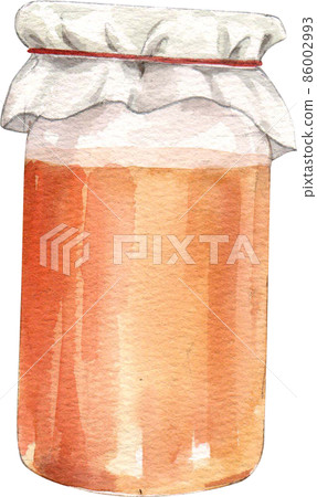 Kombucha concept.. Cartoon tea mushroom drink. Various bottles with ginger and sugar.watercolor cool summer vegan carbonated beverage collection Kombucha concept.. Cartoon tea mushroom drink. Various bottles with ginger and sugar.watercolor cool summer vegan carbonated beverage collection 86002993