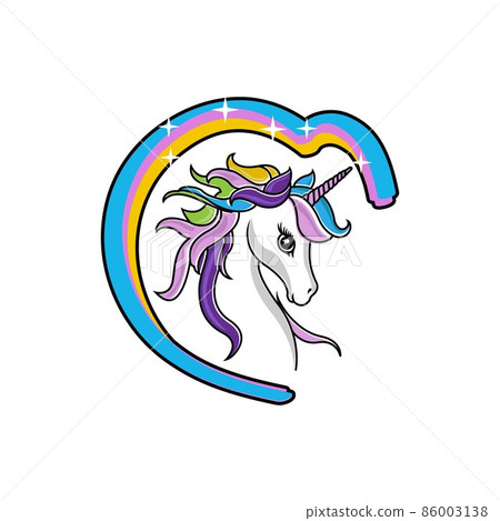 Create your own unicorn - big vector collection. Unicorn constructor. Cute unicorn face Create your own unicorn - big vector collection. Unicorn constructor. Cute unicorn face 86003138