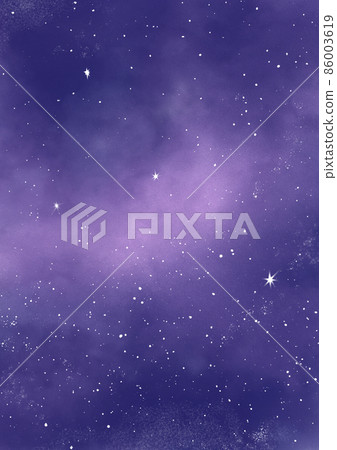 Glittering stars and a perfect starry sky Glittering stars and a perfect starry sky 86003619