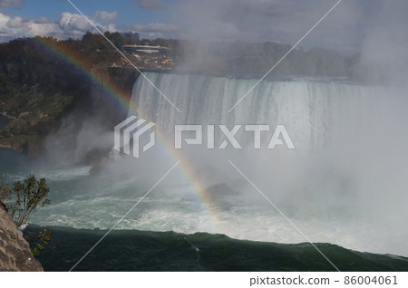 Niagara Falls and Rainbows as Seen from Canada Niagara Falls and Rainbows as Seen from Canada 86004061