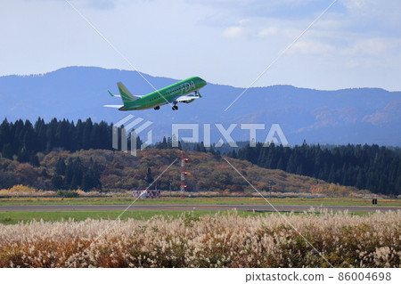 FDA charter plane taking off 86004698
