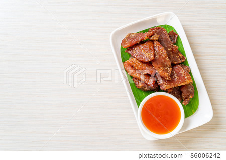 sun dried pork with sauce sun dried pork with sauce 86006242
