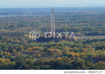 Skyscreamer as seen from Skylon Tower, Canada Skyscreamer as seen from Skylon Tower, Canada 86007117