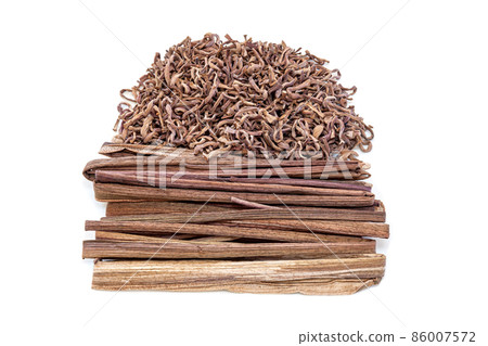 Up of dried potatoes from taro stalks [Material for leaflets] 86007572