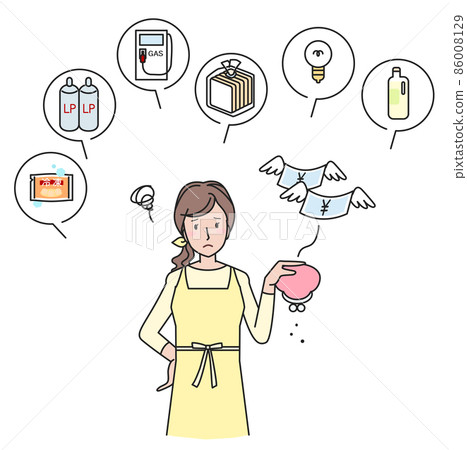 家庭主婦擔心物價上漲 86008129