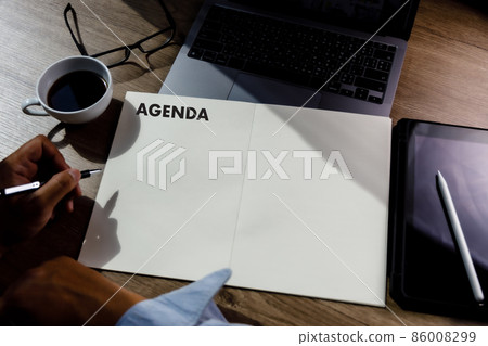 Agenda Activity Information Calendar Events and Meeting Appointment 86008299
