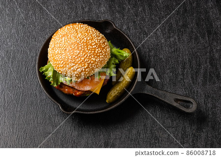 Hamburger set American fast food hamburger 86008718