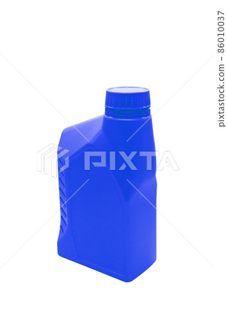 Engine oil canister isolated on white background. Engine oil canister isolated on white background. 86010037