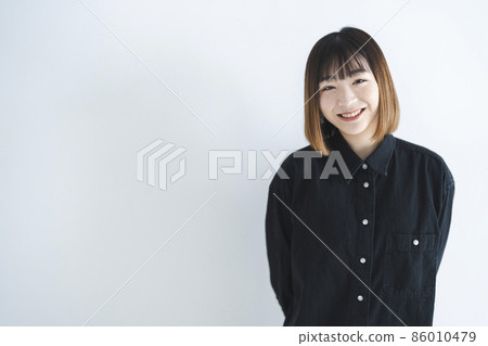 Cool young female portrait Cool young female portrait 86010479