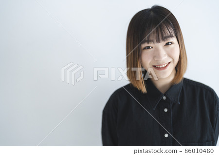 Cool young female portrait Cool young female portrait 86010480