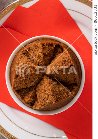 Fa gao steamed spongge cake スポンジケーキ Fa gao steamed spongge cake スポンジケーキ 86012333