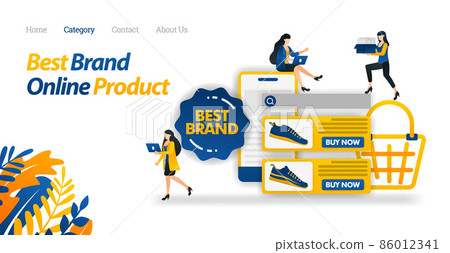 Find a Variety Product of Best Brand With... - Stock Illustration  [86012341] - PIXTA