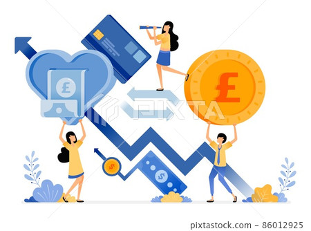 Vector Design of increase in financial investment and spending for healthy economic growth. money equals love life. illustration Can be for websites, posters, banners, mobile apps, web, social media Vector Design of increase in financial investment and spending for healthy economic growth. money equals love life. illustration Can be for websites, posters, banners, mobile apps, web, social media 86012925