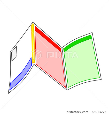 Z-type crimping postcard 86013273