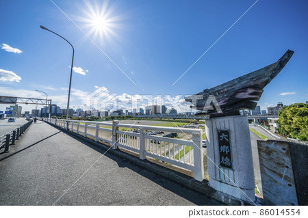 六合橋風景【神奈川縣川崎市】 86014554