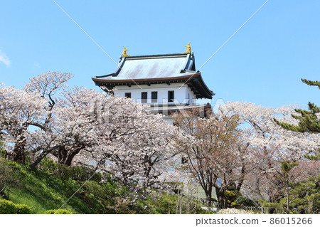 Hokkaido Matsumae Spring Matsumae Castle Hokkaido Matsumae Spring Matsumae Castle 86015266