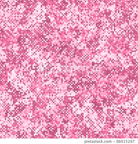 Camouflage pattern background. Digital clothing style masking camo repeat print 86015287