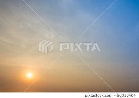 Beautiful sky When the sun shines Beautiful sky When the sun shines 86016404